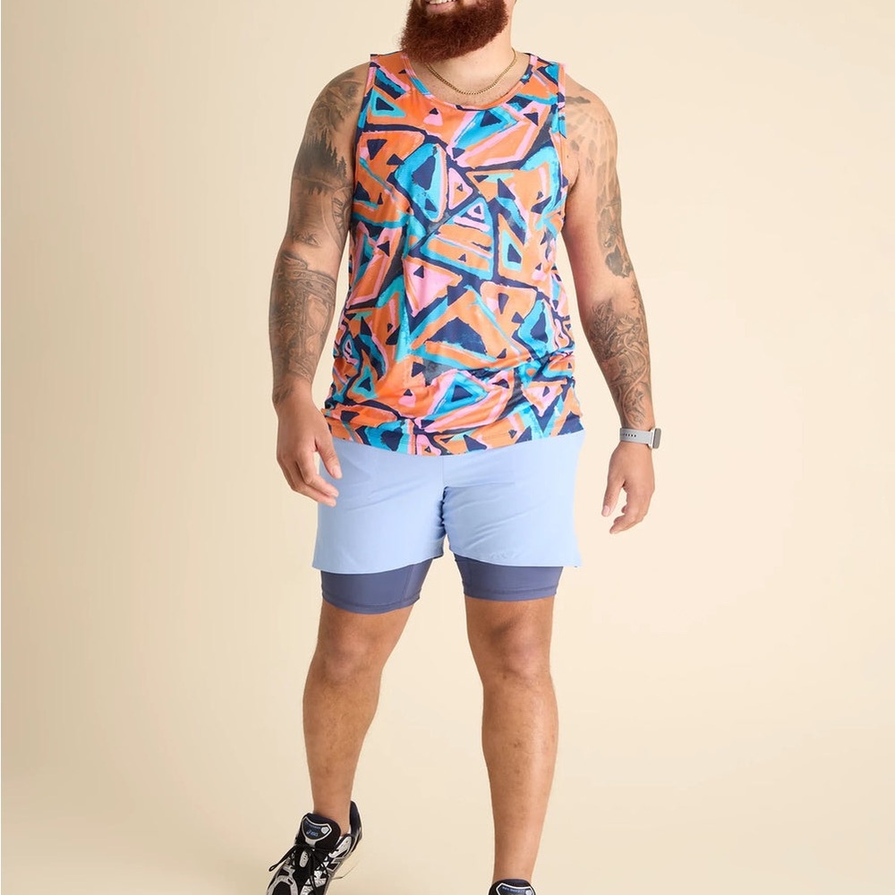 Chubbies Multicolor Patterned Top The Exploding N… - image 1